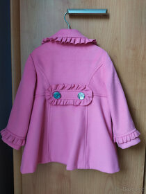 Dívčí růžový kabátek zn. Next, vel. 104 - 4