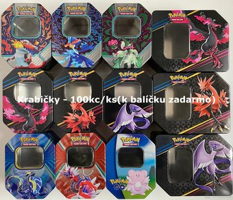 Pokemon Balíčky 100ks/200ks + V/Vmax Karta - 4