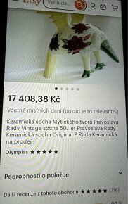 Pravoslav Rada ~ Mýtický tvor galerijní kousek - keramika - 4