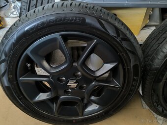 Alu kola Suzuki Ignis 4x100 r16 Originál, NOVÉ pneu8mm+TPMS - 4