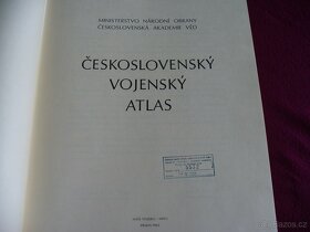 Ceskoslovensky vojensky atlas 1965-Krasne zachovaly stav. - 4