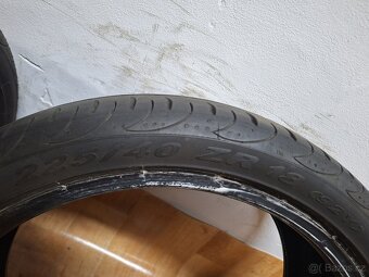 Letní pneu 225/40/18 2xPirelli, 2xHankook - 4