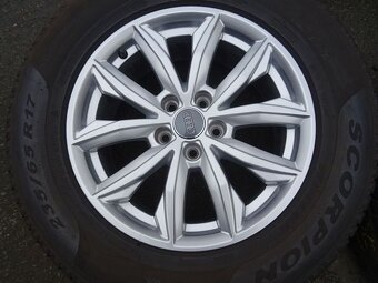 Alu disky origo Audi Q5 , 17", 5x112,ET 34, zimní sada - 4