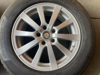 Alu kola PLATIN 17" 5x114 - ET40 zimní CONTINENTAL 225/65R1 - 4