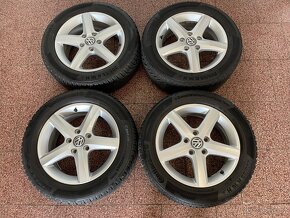 Originální alu kola Volkswagen,5x112 R16,zimní 7,5mm - 4