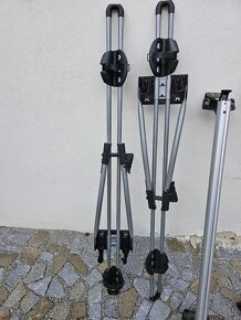 Střešní nosič Škoda - Basic Roof Rack + Thule držák na kola - 4