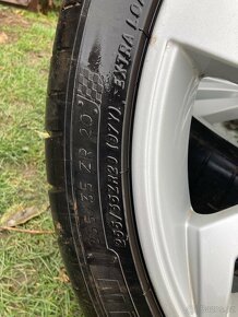 Originální alu sada Audi, R20, 5x112, Michelin pneu - 4