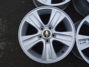 Alu disky origo Chevrolet 16", 5x115, ET 46, šíře 6,5J - 4