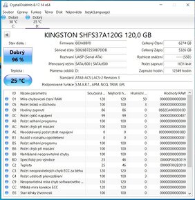 10x SSD Kingstone HyperX FURY - 120GB - 4