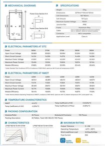 Fotovoltaické panely Leapton 580W N-type Silver Frame - 4