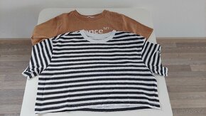 5x dívčí krátké triko crop top a 1x kraťasy - 4