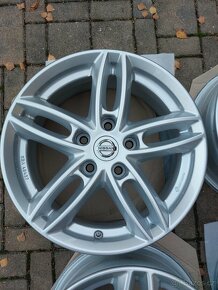 Prodám alu disky orig Nissan R16 5x114,3 - 4