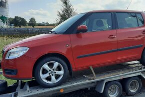 nd ze škoda fabia 2, 1.2.HTP 44kW, červená,bílá,Rosso - 4