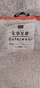 Dívčí zimní bunda F&F Love Outerwear - 4