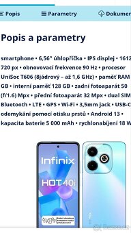 Telefon infinix hot 40 i - 4