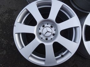 Alu disky originál Mercedes 17", 5x112, ET 43, šířka 8J - 4