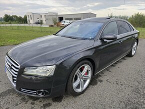 Audi A8 Long 3.0 Tdi 184kw 4mistna verze Nebourane tazne - 4