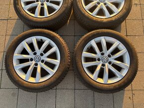 Alu original zimní sada VW Sepang 5x112 6,5J ET41 205/55 R16 - 4