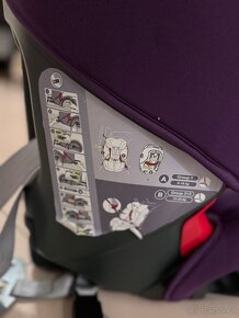 Autosedačka Britax romer evolva 123 SL SICT 9-36kg purple - 4