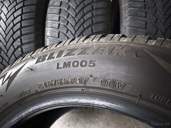 215/55 r17 zimní pneumatiky Bridgestone - 4