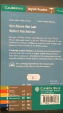 Zjednodušená četba  Not Above The Law - 4