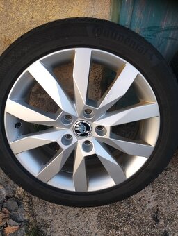 Alu kola ŠKODA OCTAVIA III 5x112  205/50 R17 - 4