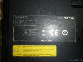 Prodám notebook Sony SVE1112M1EW - 4