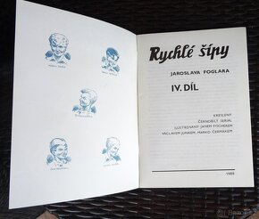 komiks Rychlé šípy IV. díl - souborné vydání -výborný stav - 4