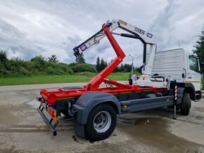 Mercedes Atego 1618 hákový nosič kontejnerů s hyd.rukou - 4