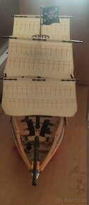 Playmobil- Geobra- velká pirátská loď - 4