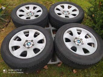 ALU KOLA BMW - 5x120 - r17 + PNEU 245/55/17 - 4ks - 4