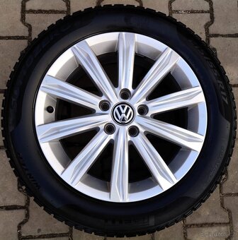 Originál alu sada disků VW Touran II 5x112 R17 Stockholm - 4