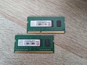 Operační paměť 4GB DDR3 / DDR3L 1600MHz, So-dimm - 4