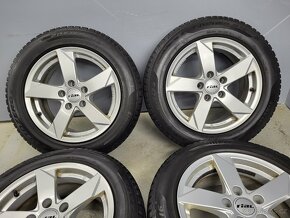 Alu kola 16" Rial 5x112 zimni pneu 4,5-5mm - 4