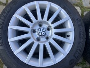 Alu kola VW / AUDI / ŠKODA  5x112 - letní MICHELIN 205/55R16 - 4