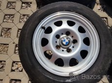 15"elektrony orig.BMW 3-rada E36 7J ET47+205/60R15 Dunlop 4x - 4