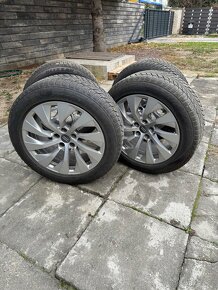 4x alu kola 5x112 18 a zimni pneu Bridgestone 225/55 R18 - 4