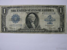 VZÁCNE USA DOLÁRE-SILVER CERTIFICATE_VELKÉ - 4