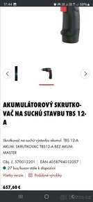 Wurth Akumulátorový škrutkovač na suchú stavbu sadrokartón n - 4