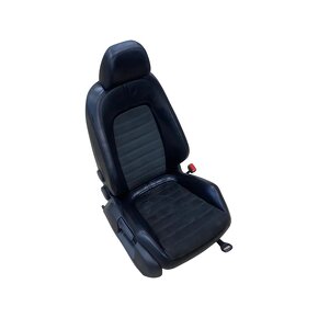 Sedačky černá kůže alcantara VW Passat B6 kombi r.v. 2007 - 4