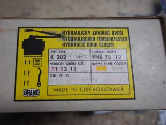 BRANO hydraulický zavírač dveří K202 - 4