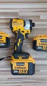 Aku pro nářadí DeWALT 20V/ 9.0mAh+Dual nabíječka, nové. - 4