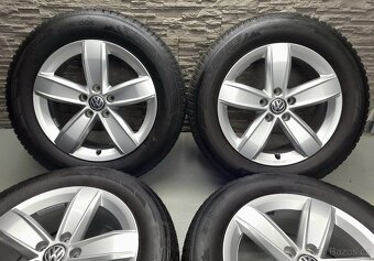 17" Originál VW Corvara Tiguan II 5x112 zimní pneu 7-7,5mm - 4