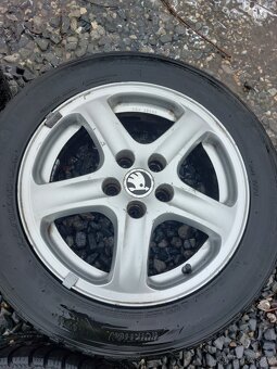 Alu disky Škoda R15,  5x 100 - 4