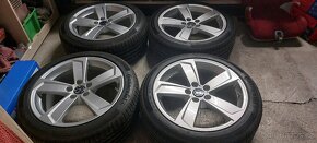 Prodám nová alu 18 orig.Audi  5×112 s pneu 225/45/18 - 4