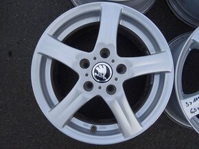 Alu disky na Škoda 15", 5x112, ET 48, šíře 6,5J - 4