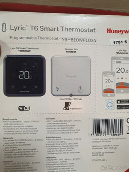 Honeywell Lyric T6 Termostat Y6H810WF1034 - 4