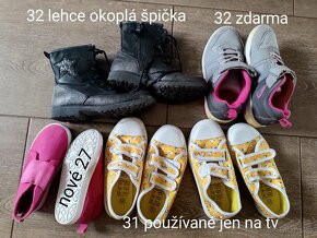 Oblečení, boty tábor - škola - 4