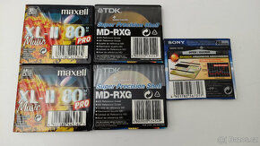 SONY,MAXELL,TDK / Mini disky / Minidiscs / NEW - 4