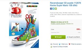 RAVENSBURGER 3D Puzzle Mario / Avengers - 4